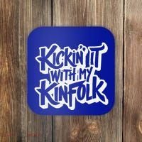 Kickin It With My Kinfolk Family Reunion Coaster thumb 0