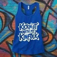 Kickin It With My Kinfolk Family Reunion Women's Tank Top thumb 3