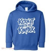 Kickin It With My Kinfolk Family Reunion Toddler Hoodie thumb 0