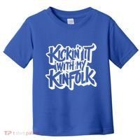 Kickin It With My Kinfolk Family Reunion Toddler T-Shirt thumb 0