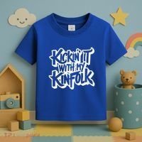 Kickin It With My Kinfolk Family Reunion Toddler T-Shirt thumb 3