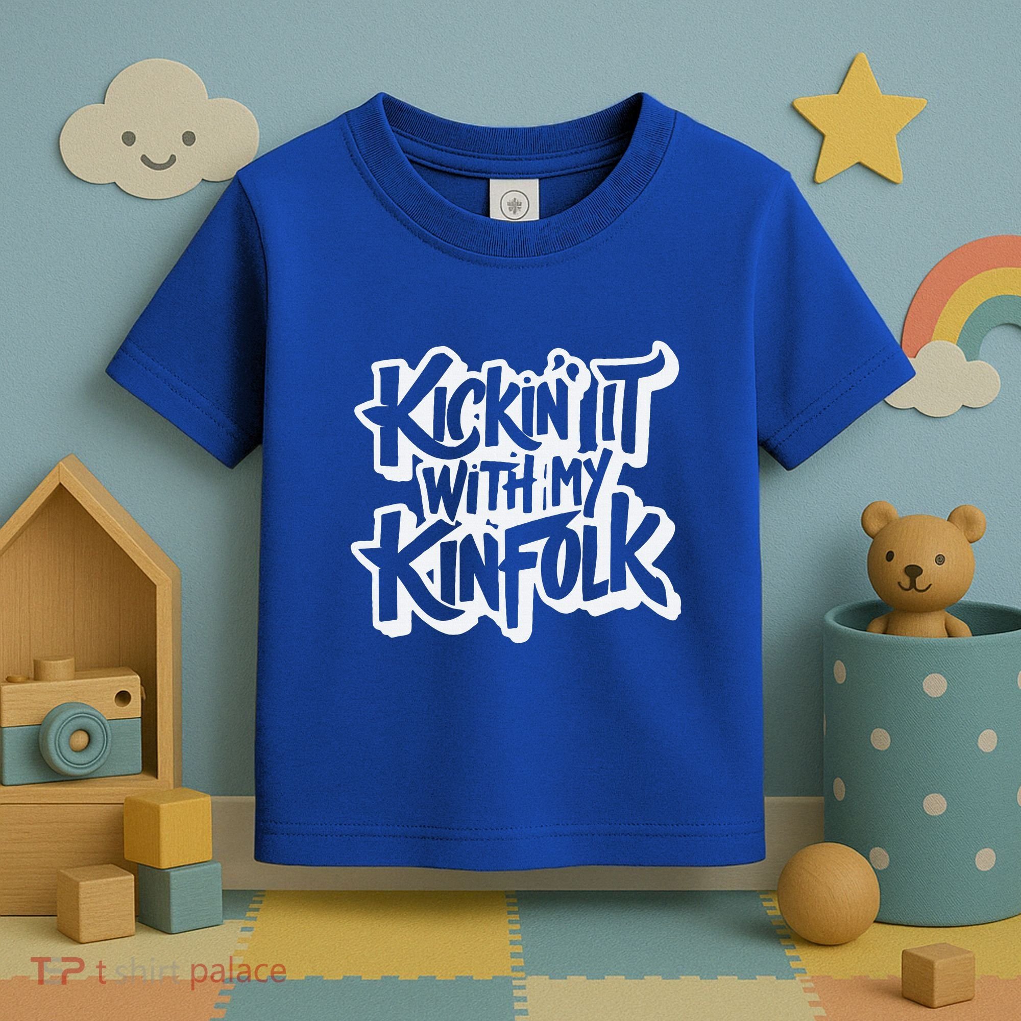 Kickin It With My Kinfolk Family Reunion Toddler T-Shirt