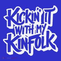 Kickin It With My Kinfolk Family Reunion Women's Long Sleeve Shirt thumb 2