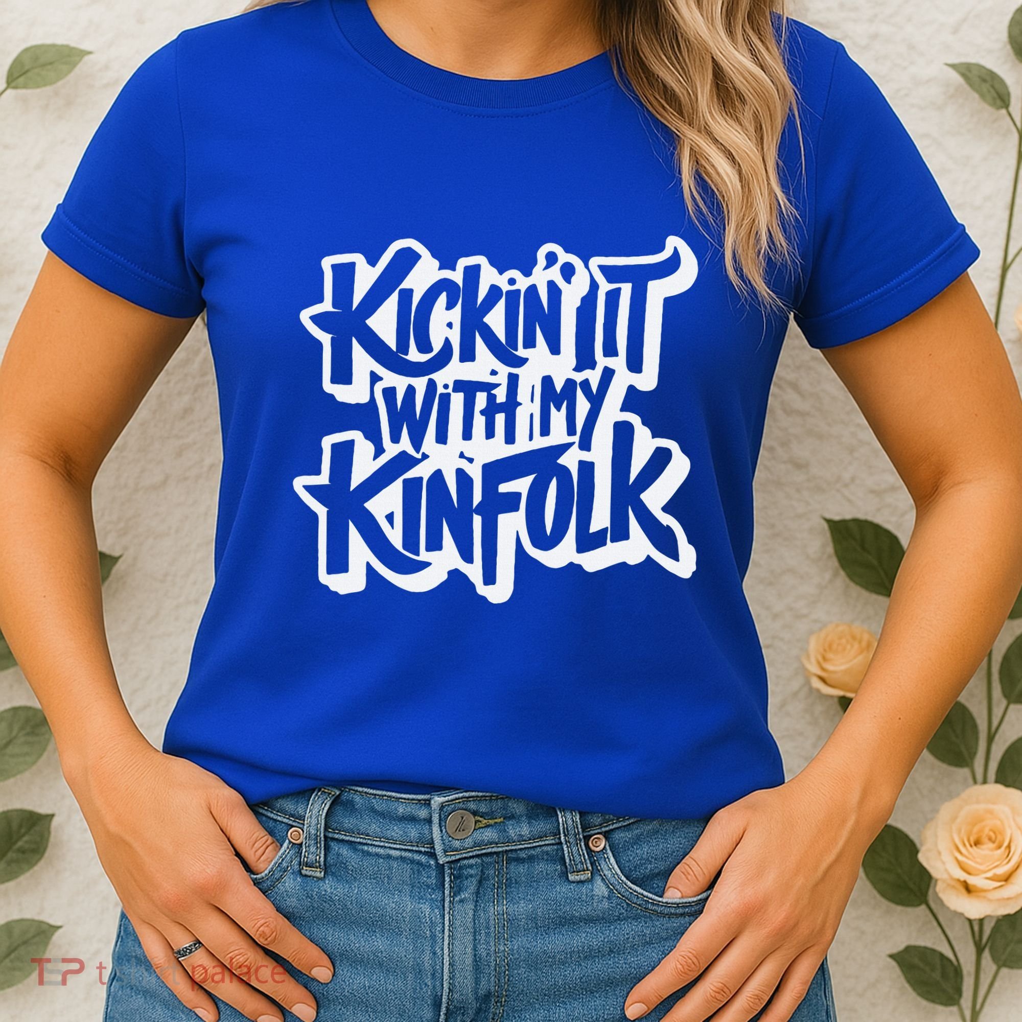 Kickin It With My Kinfolk Family Reunion Women's T-Shirt