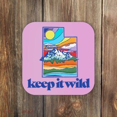 Keep It Wild Utah Vintage Nature Coaster