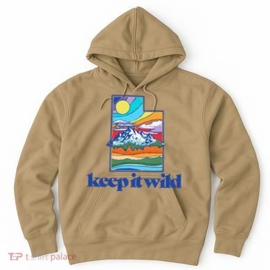Keep It Wild Utah Vintage Nature Hoodie