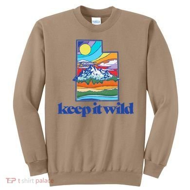 Keep It Wild Utah Vintage Nature Sweatshirt