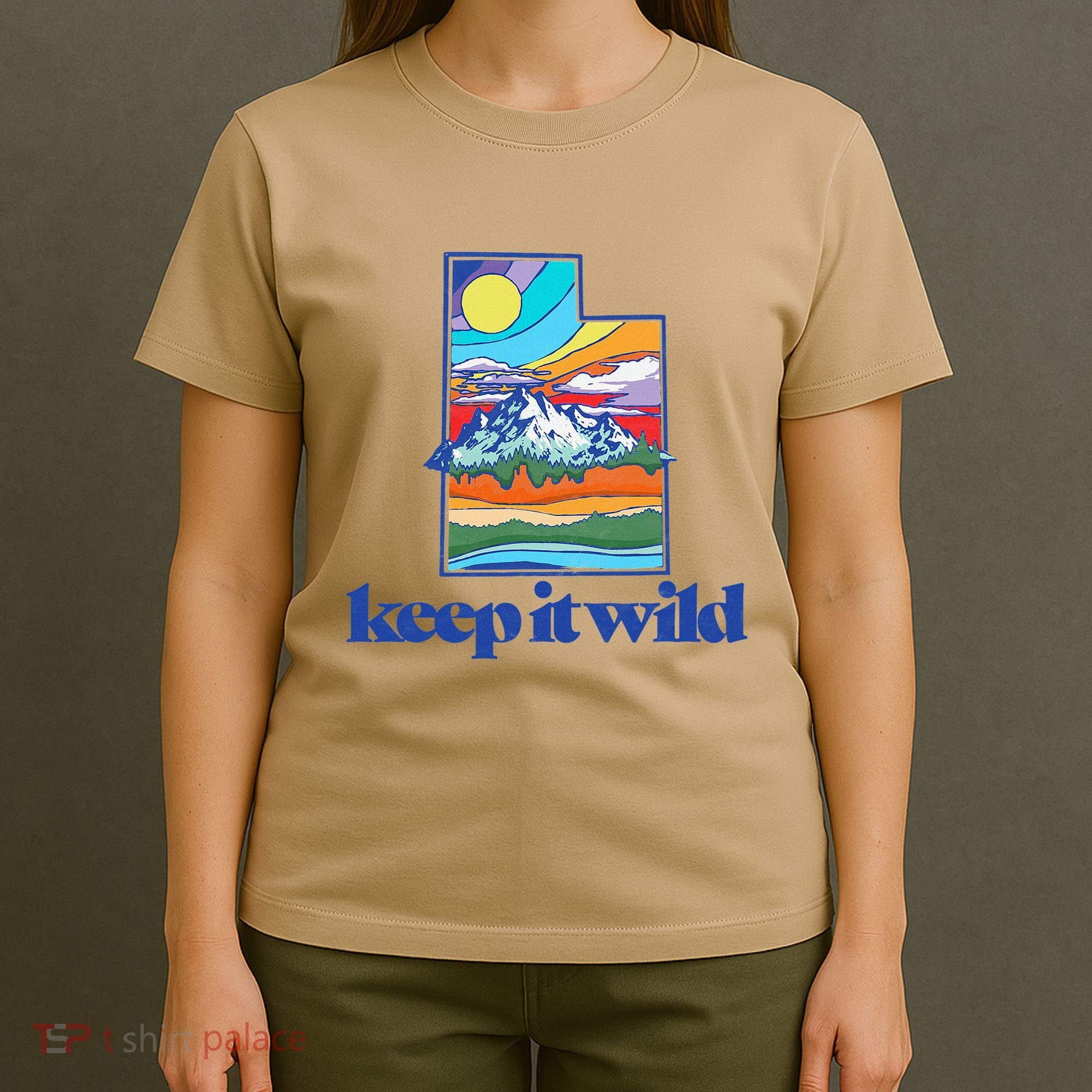 Keep It Wild Utah Vintage Nature T-Shirt