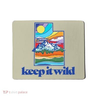 Keep It Wild Utah Vintage Nature Mousepad