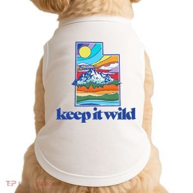 Keep It Wild Utah Vintage Nature Doggie Tank