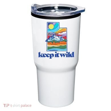 Keep It Wild Utah Vintage Nature Tumbler