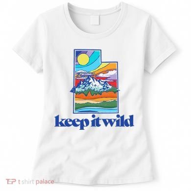 Keep It Wild Utah Vintage Nature Women's T-Shirt