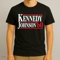 Kennedy Johnson 1960 Retro CampaignKennedy Johnson 1960 Retro Campaign T-Shirt thumb 3