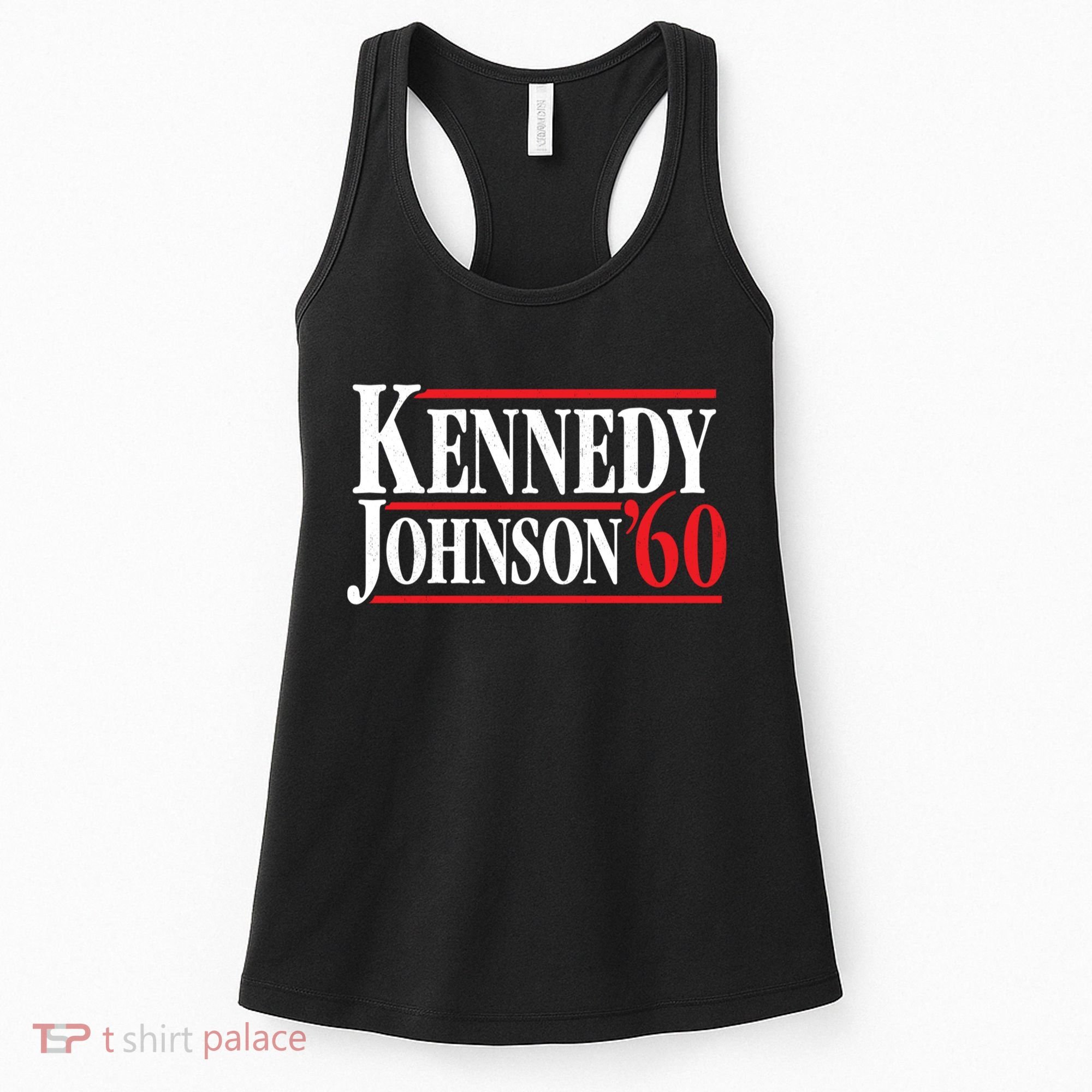 Kennedy Johnson 1960 Retro CampaignKennedy Johnson 1960 Retro Campaign Women's Tank Top