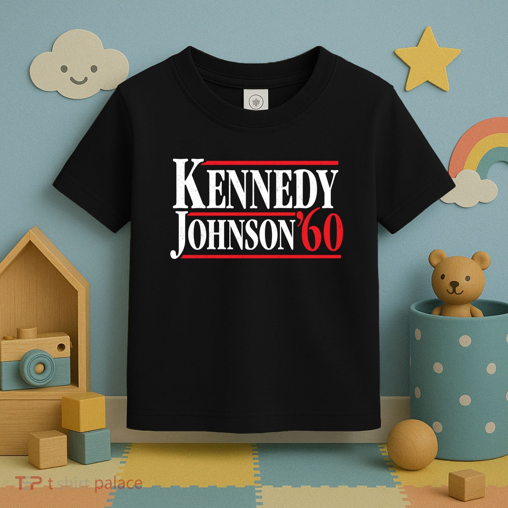 Kennedy Johnson 1960 Retro CampaignKennedy Johnson 1960 Retro Campaign Toddler T-Shirt