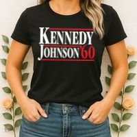 Kennedy Johnson 1960 Retro CampaignKennedy Johnson 1960 Retro Campaign Women's T-Shirt thumb 2