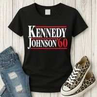 Kennedy Johnson 1960 Retro CampaignKennedy Johnson 1960 Retro Campaign Women's T-Shirt thumb 3