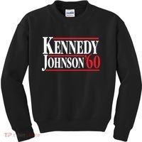 Kennedy Johnson 1960 Retro CampaignKennedy Johnson 1960 Retro Campaign Kids Sweatshirt thumb 0