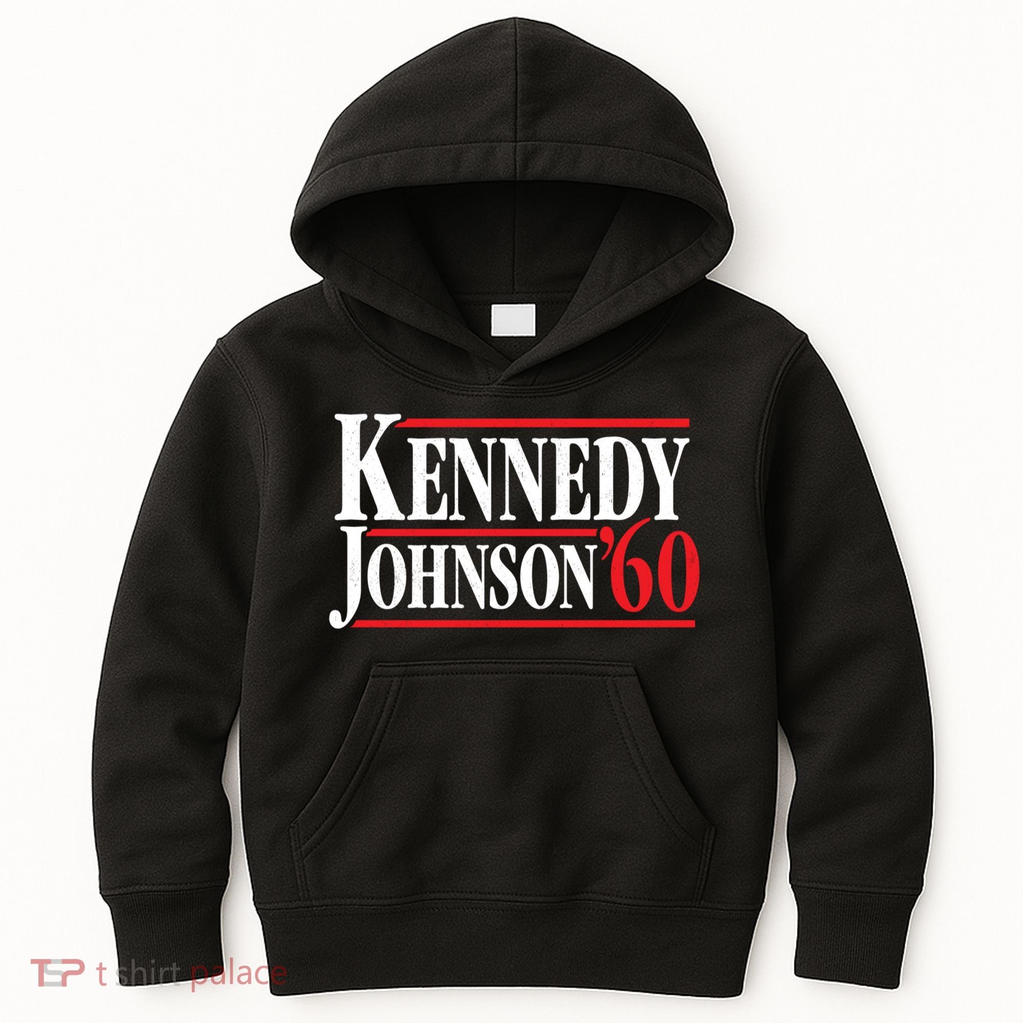 Kennedy Johnson 1960 Retro CampaignKennedy Johnson 1960 Retro Campaign Kids Hoodie