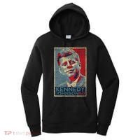Kennedy Johnson 1960 Retro Campaign 4th Of July President Meaningful Gift Women's Hoodie thumb 0