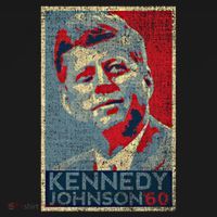 Kennedy Johnson 1960 Retro Campaign 4th Of July President Meaningful Gift Women's Hoodie thumb 2