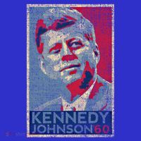 Kennedy Johnson 1960 Retro Campaign 4th Of July President Meaningful Gift Women's Tank Top thumb 5
