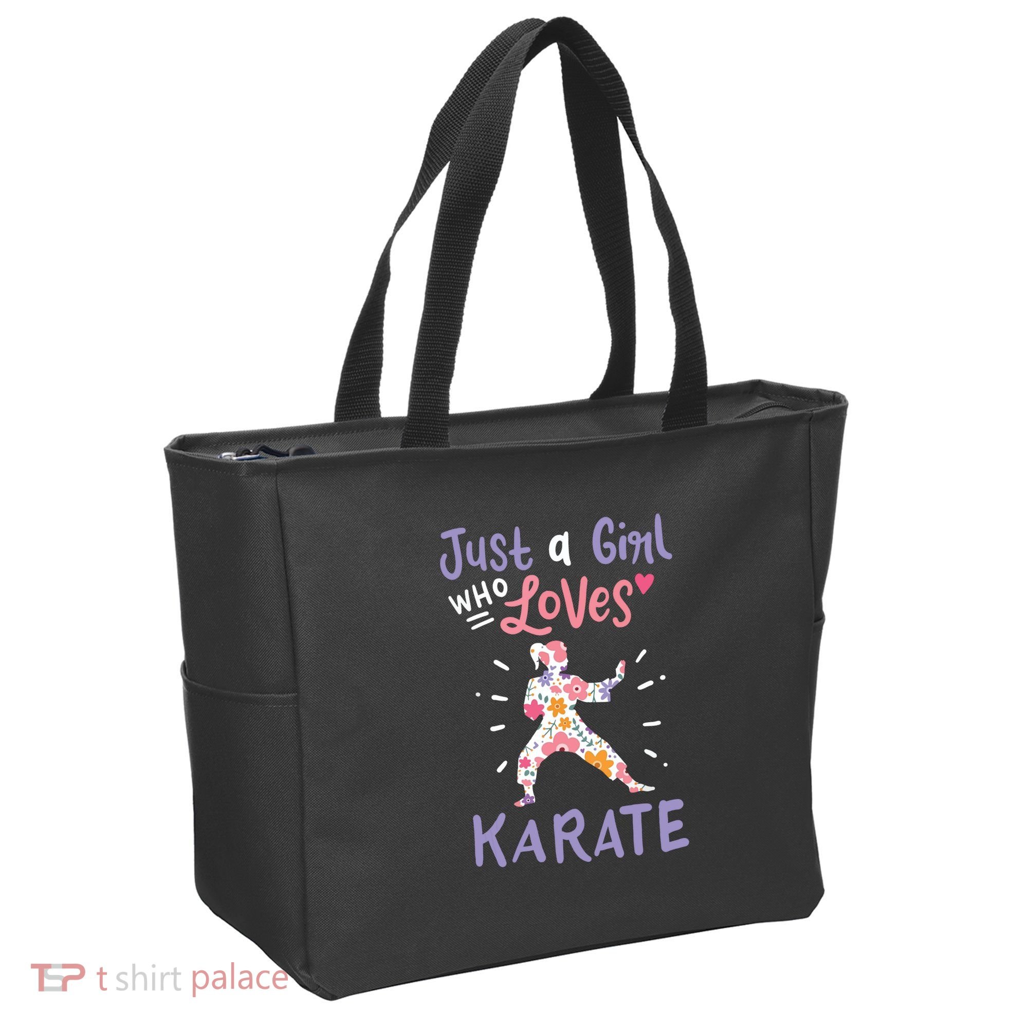Karate Just A Girl Who Loves Karate Gift Tote Bag