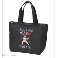 Karate Just A Girl Who Loves Karate Gift Tote Bag thumb 3