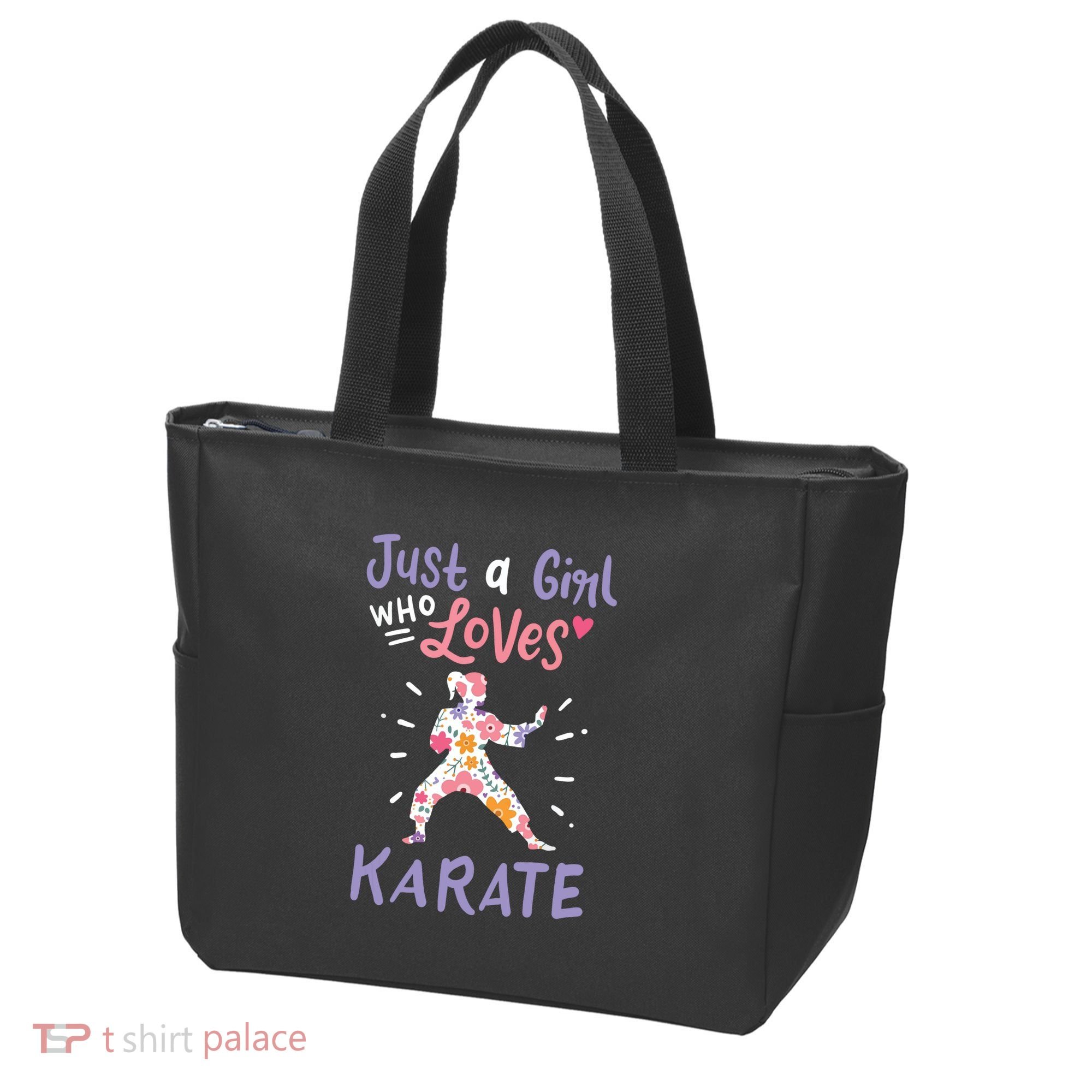 Karate Just A Girl Who Loves Karate Gift Tote Bag