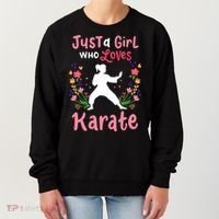 Karate Just A Who Loves Karate Gift Women's Sweatshirt thumb 0