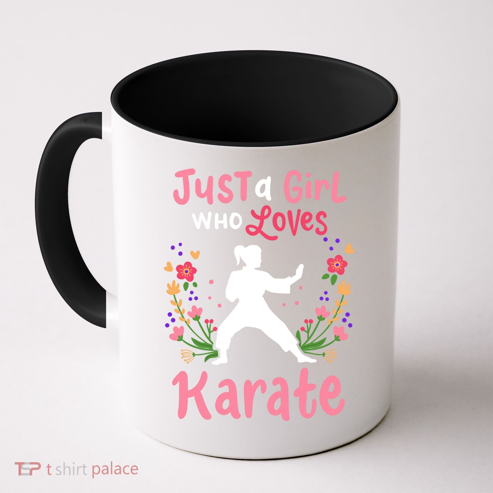 Karate Just A Who Loves Karate Gift Coffee Mug