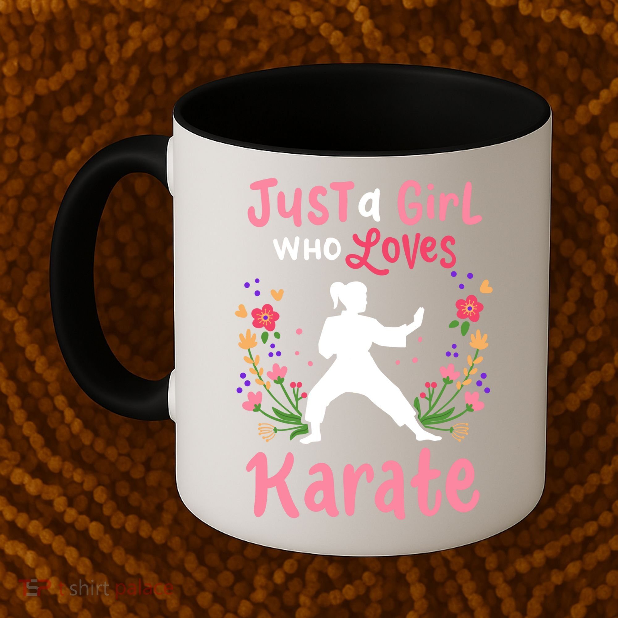 Karate Just A Who Loves Karate Gift Coffee Mug