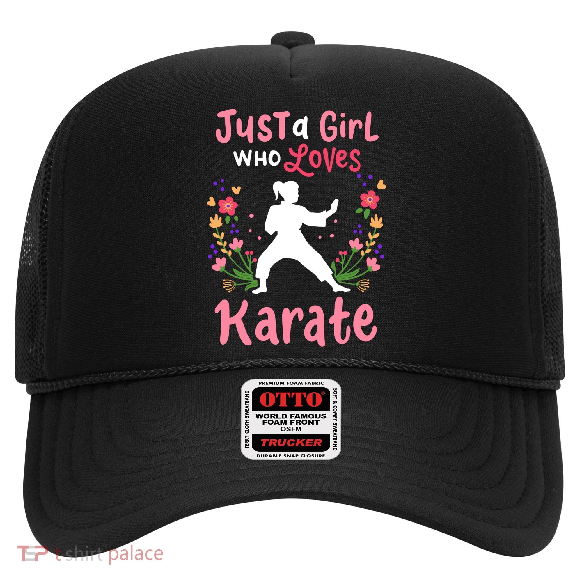 Karate Just A Who Loves Karate Gift Hat