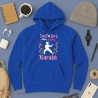 Karate Just A Who Loves Karate Gift Hoodie thumb 3