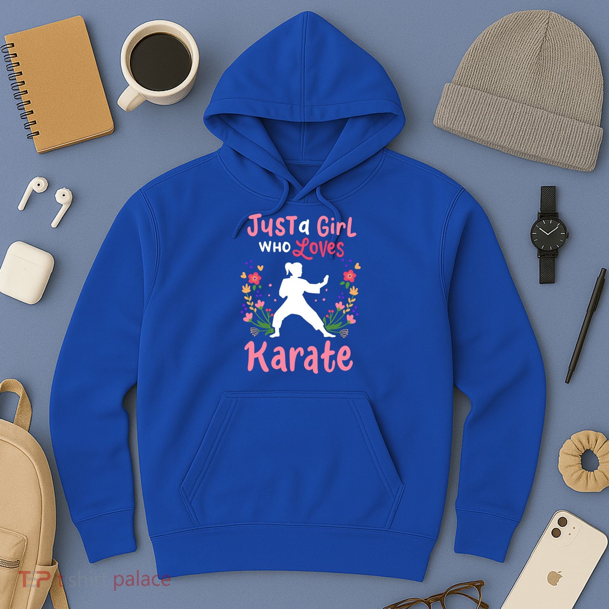 Karate Just A Who Loves Karate Gift Hoodie