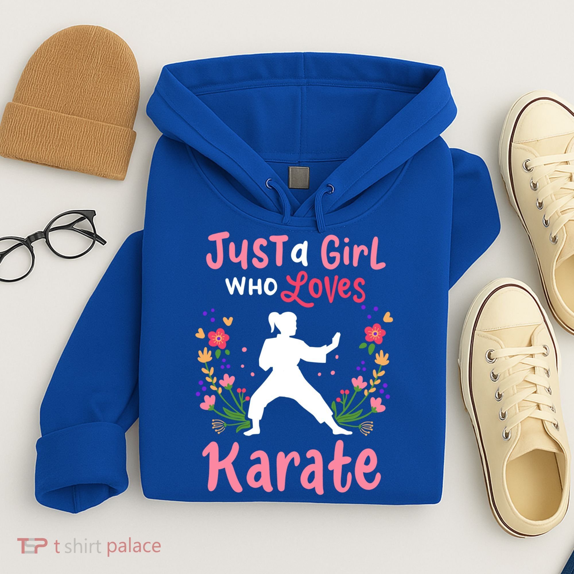 Karate Just A Who Loves Karate Gift Hoodie