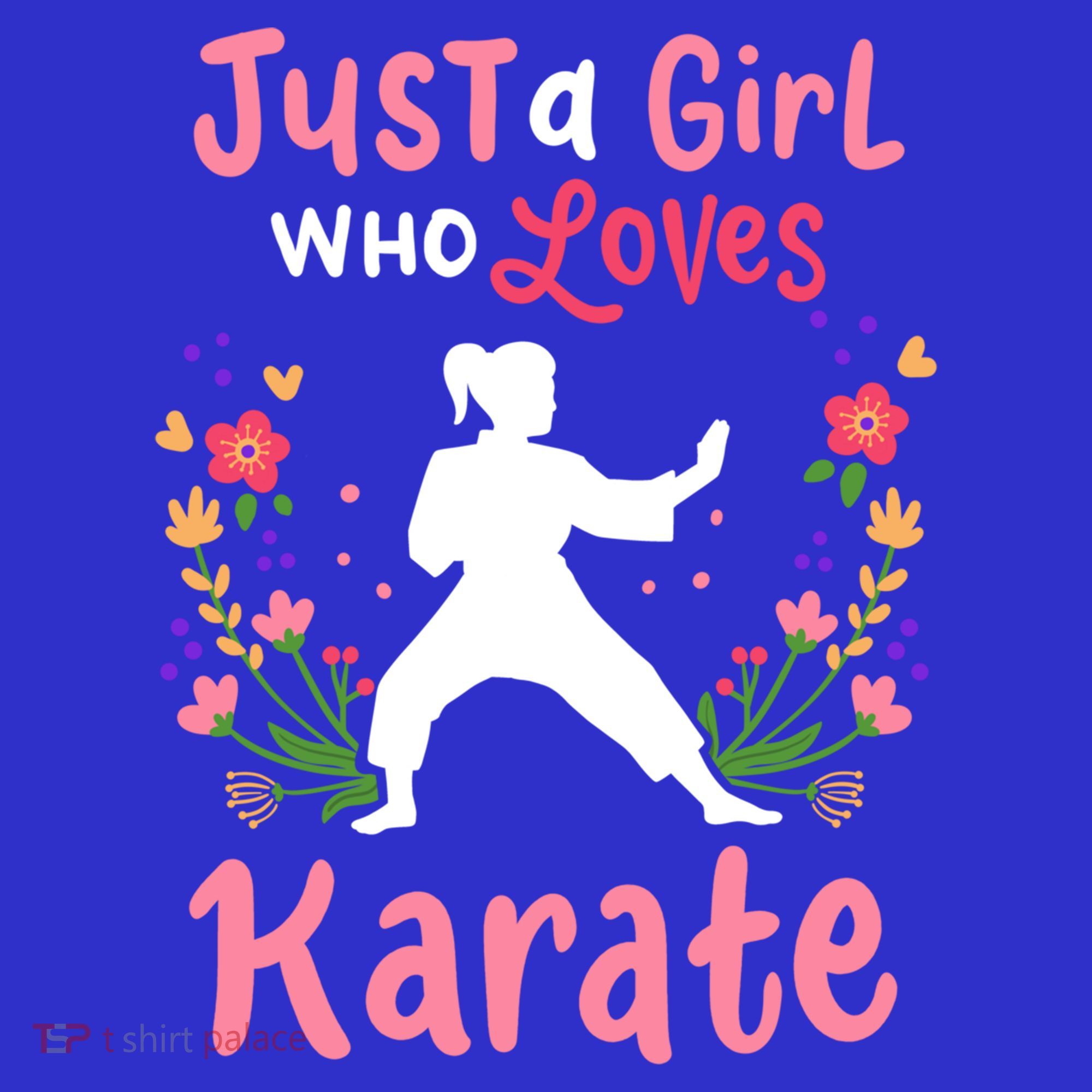 Karate Just A Who Loves Karate Gift Sweatshirt