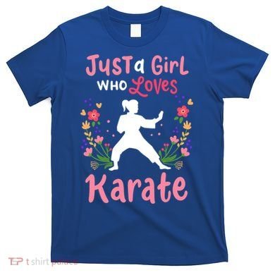 Karate Just A Who Loves Karate Gift T-Shirt