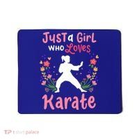 Karate Just A Who Loves Karate Gift Mousepad thumb 0