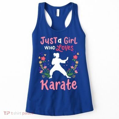 Karate Just A Who Loves Karate Gift Women's Tank Top