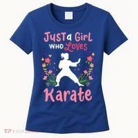 Karate Just A Who Loves Karate Gift Women's T-Shirt thumb 0