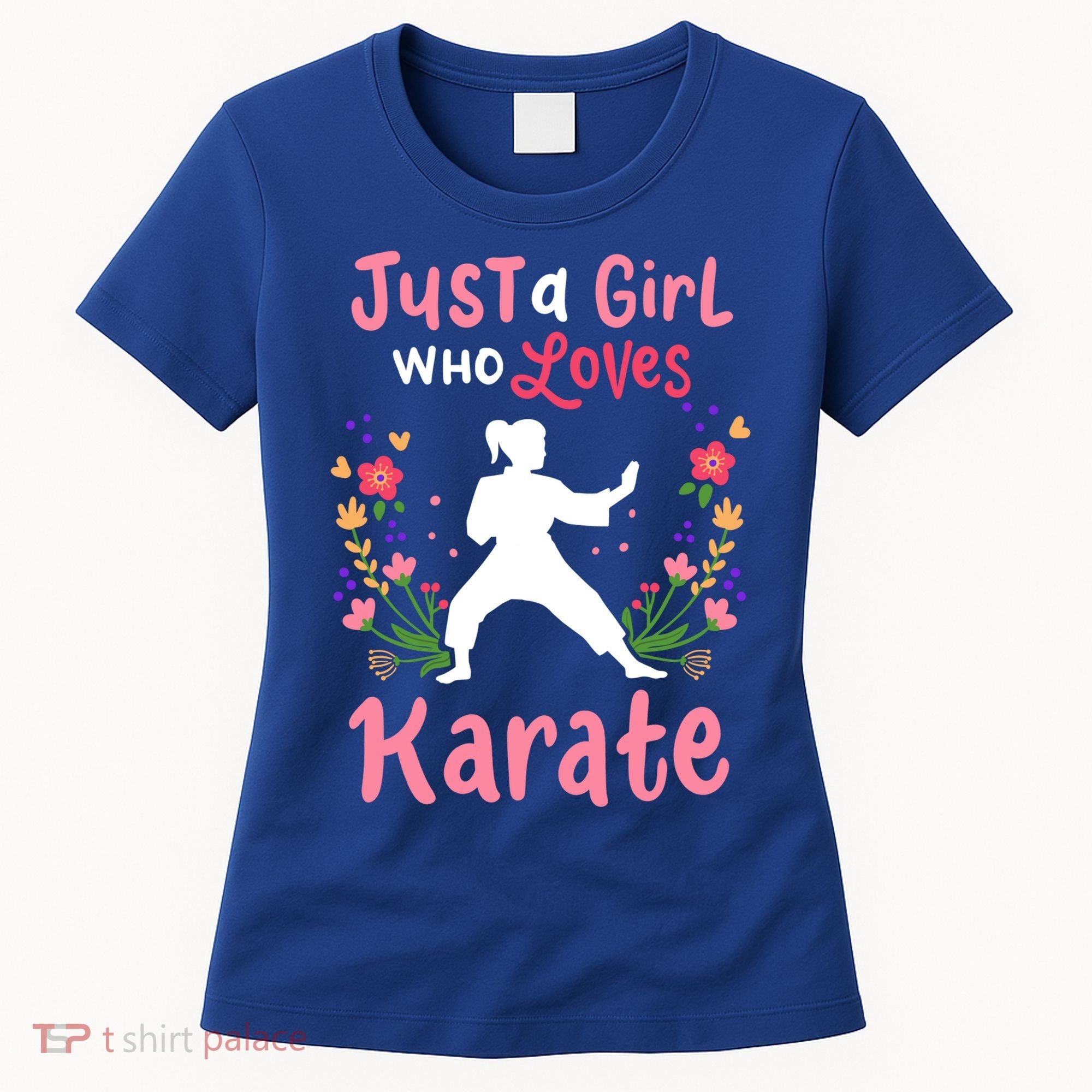 Karate Just A Who Loves Karate Gift Women's T-Shirt