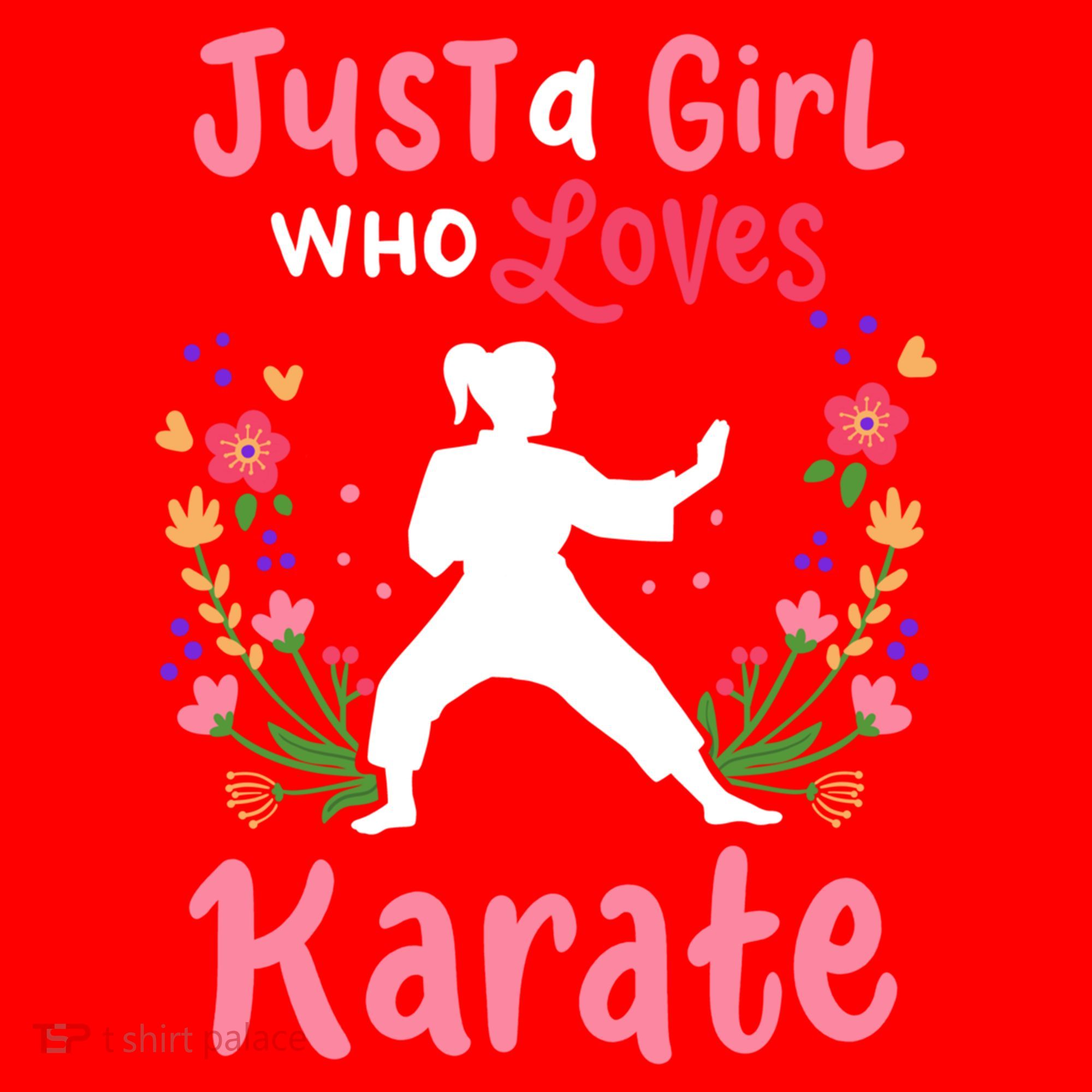 Karate Just A Who Loves Karate Gift Santa Hat