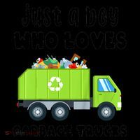 Kids Just A Boy Who Loves Garbage Trucks Coffee Mug thumb 5