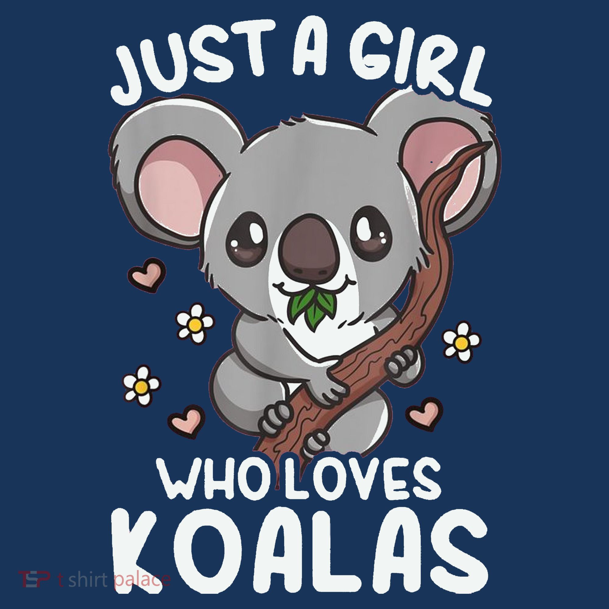 Koala Just A Girl Who Loves Koalas Long Sleeve Shirt