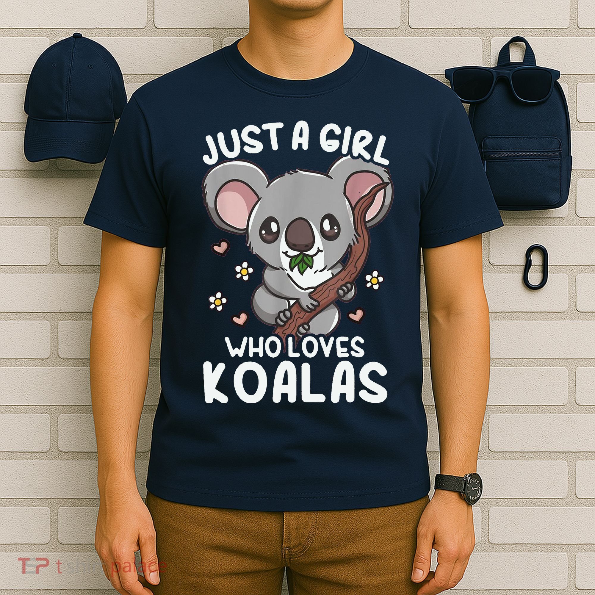 Koala Just A Girl Who Loves Koalas T-Shirt
