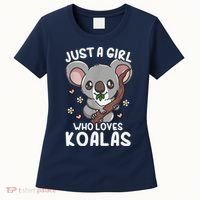 Koala Just A Girl Who Loves Koalas Women's T-Shirt thumb 0