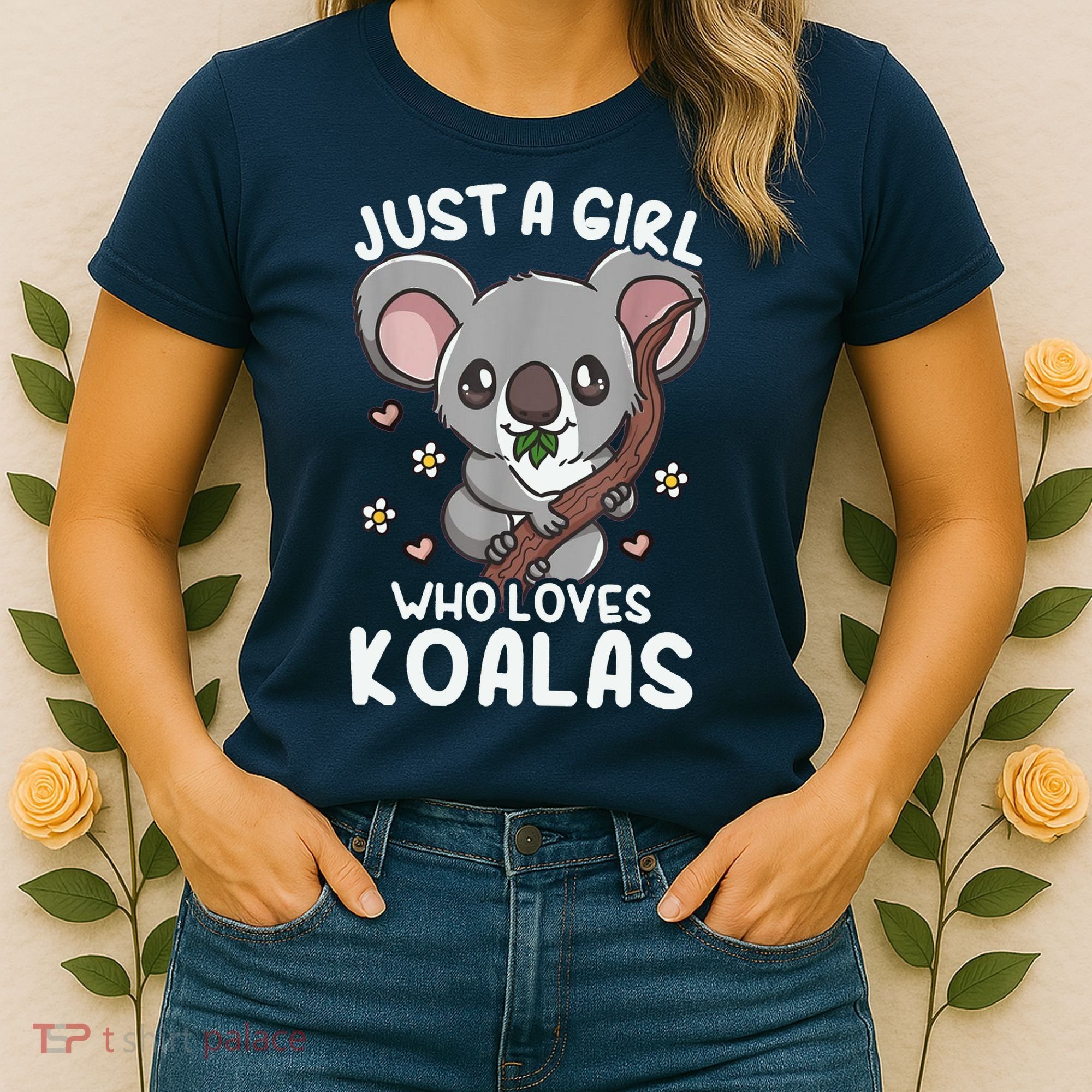 Koala Just A Girl Who Loves Koalas Women's T-Shirt