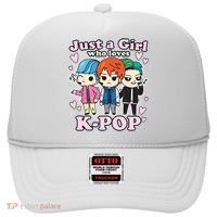 KPop Just A Girl Who Loves KPop Korean Pop Band Hat thumb 0