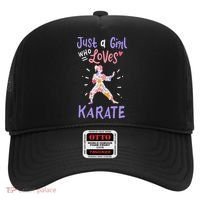 Karate Just A Girl Who Loves Karate Gift Hat thumb 0
